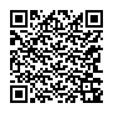 Codice QR per il numero di telefono +12343341356