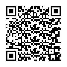 QR-код для номера телефона +12343341852