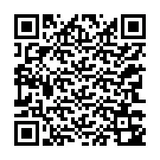 QR код за телефонен номер +12343342558