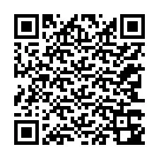Codice QR per il numero di telefono +12343342899