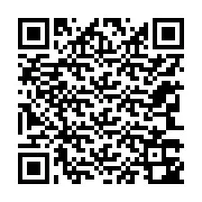 Código QR para número de teléfono +12343342907