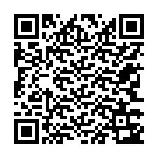 Codice QR per il numero di telefono +12343343527