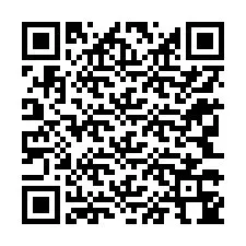 Codice QR per il numero di telefono +12343344122