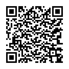 電話番号のQRコード +12343344404