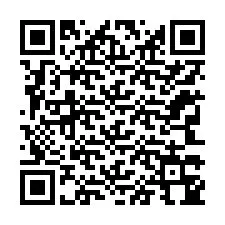 Kode QR untuk nomor Telepon +12343344405