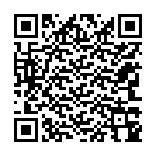 QR Code pour le numéro de téléphone +12343344407