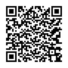 Kode QR untuk nomor Telepon +12343344431