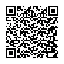 QR Code สำหรับหมายเลขโทรศัพท์ +12344010252