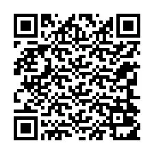 電話番号のQRコード +12344011413