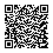 Código QR para número de telefone +12344013071