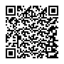 Código QR para número de teléfono +12344013072