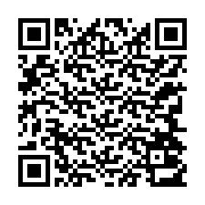 Kode QR untuk nomor Telepon +12344013724