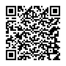 Código QR para número de teléfono +12344014015