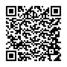 Codice QR per il numero di telefono +12344014576