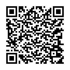 Kode QR untuk nomor Telepon +12344015348