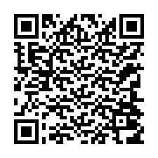 Codice QR per il numero di telefono +12344016341