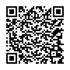 Kode QR untuk nomor Telepon +12344019089