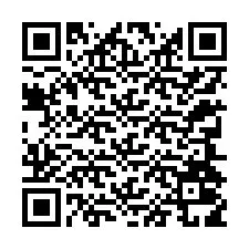 Kod QR dla numeru telefonu +12344019748