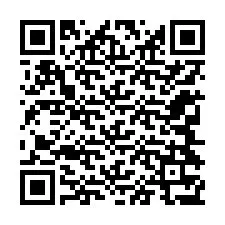 Kod QR dla numeru telefonu +12344377237