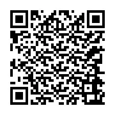 QR-code voor telefoonnummer +12344663869