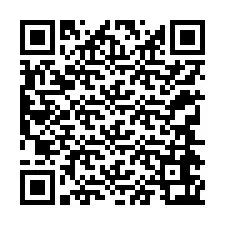 Código QR para número de teléfono +12344663870