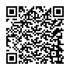 QR код за телефонен номер +12344667219