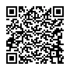 QR kód a telefonszámhoz +12344668382