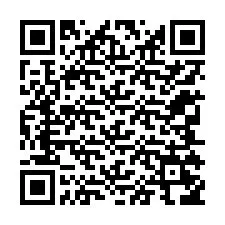 電話番号のQRコード +12345256493