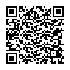 Código QR para número de telefone +12345429343