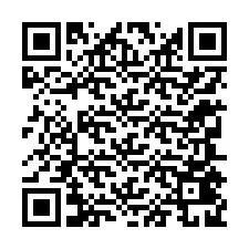 Codice QR per il numero di telefono +12345429356