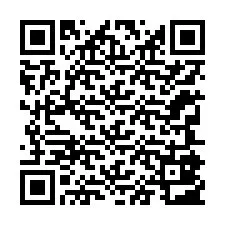 QR-код для номера телефона +12345803815