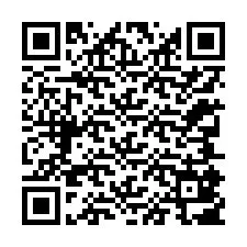 Kode QR untuk nomor Telepon +12345807489