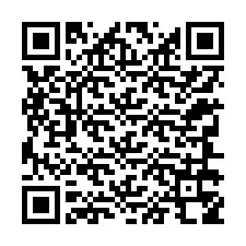 Código QR para número de teléfono +12346358814