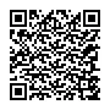 Código QR para número de teléfono +12347557219