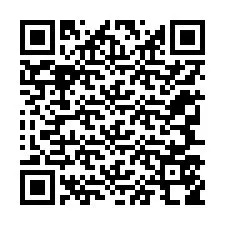 Kode QR untuk nomor Telepon +12347558323