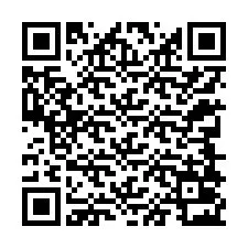 QR-koodi puhelinnumerolle +12348023488