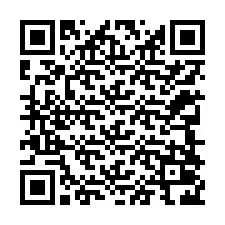 Código QR para número de teléfono +12348026209