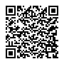 Código QR para número de teléfono +12348028658