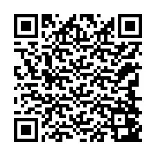 Codice QR per il numero di telefono +12348043681