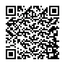 Codice QR per il numero di telefono +12348043682