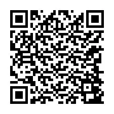 Código QR para número de teléfono +12348043686