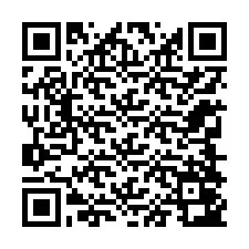 Kode QR untuk nomor Telepon +12348043687