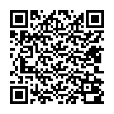 Código QR para número de teléfono +12402000006