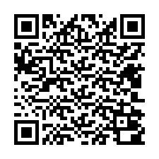 QR код за телефонен номер +12402000012