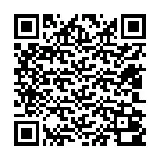 QR-код для номера телефона +12402000019