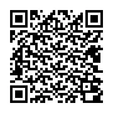 QR-код для номера телефона +12402000062