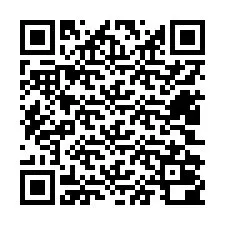 QR код за телефонен номер +12402000127