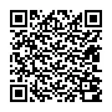 QR код за телефонен номер +12402000145