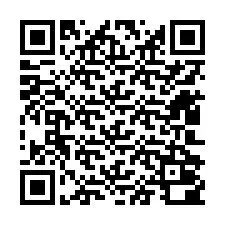 QR Code สำหรับหมายเลขโทรศัพท์ +12402000255