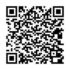 電話番号のQRコード +12402000260